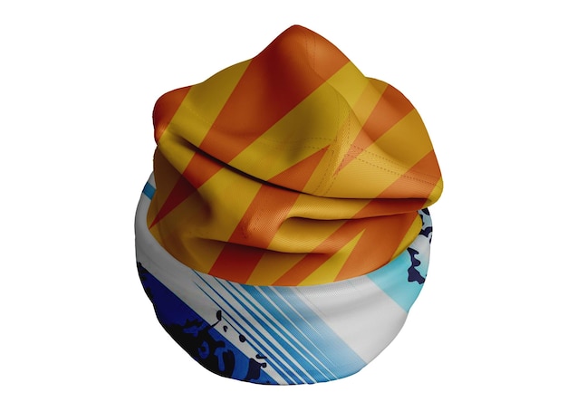PSD modello di cappello a cuffia