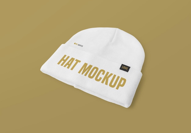 Beanie hat mockup