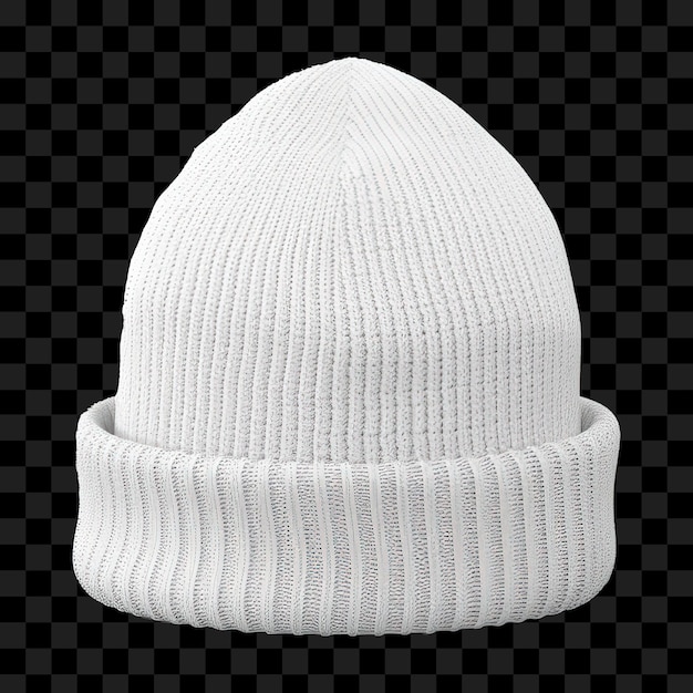 Beanie isolato su sfondo trasparente png