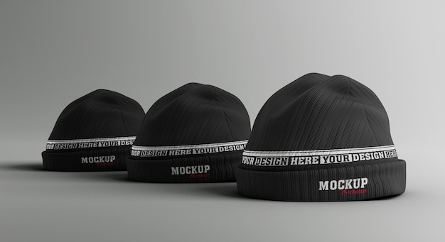 PSD Дизайн макета шапочки