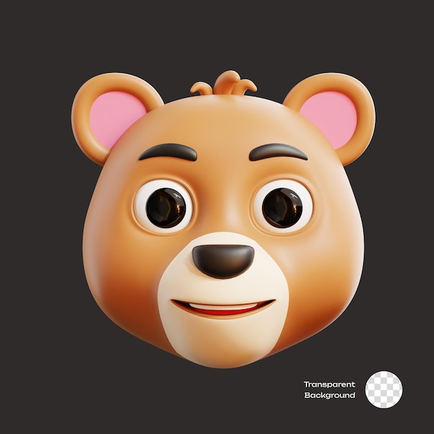 Bear 3D Icons
