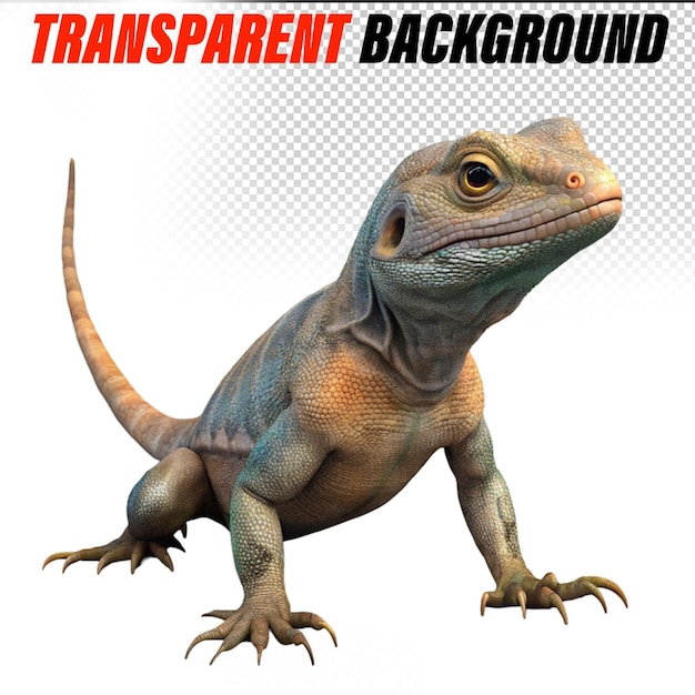 PSD bearded dragon lizard