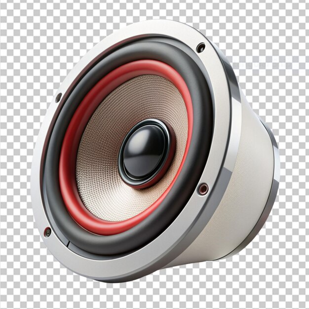 PSD beat booster speaker on transparent background