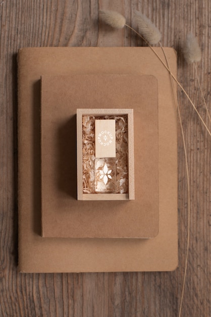 Beautiful accessories mockup in real context
