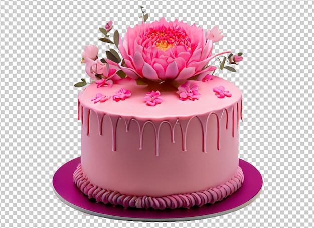 PSD beautiful birthday cake