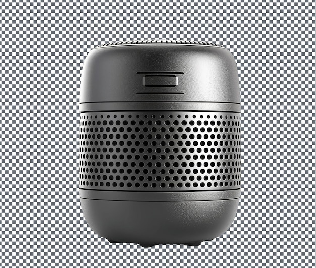 Beautiful bluetooth speaker isolated on transparent background