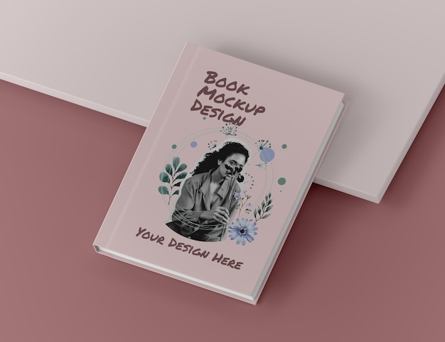 Beautiful book cover mockup