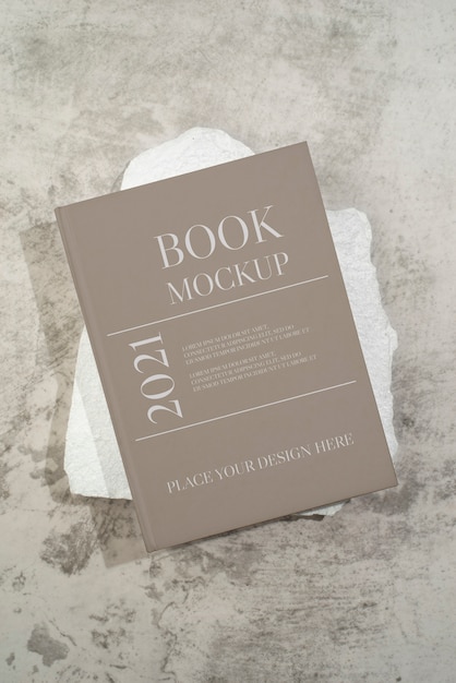 Bellissimo mockup di copertina del libro