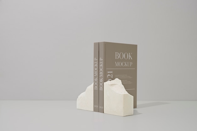 PSD beautiful book cover mockup