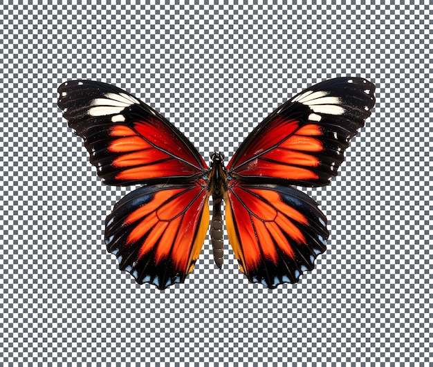 PSD beautiful butterfly isolated on transparent background