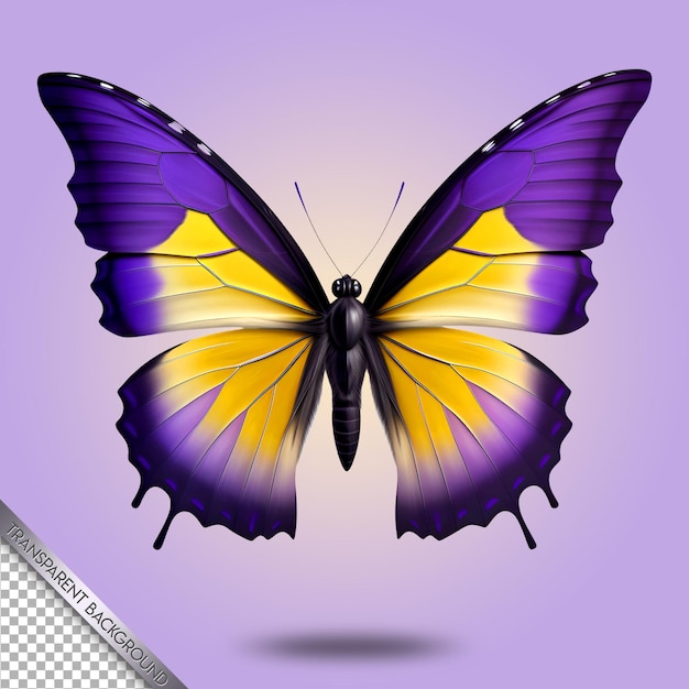 beautiful butterfly transparent background