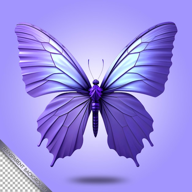 beautiful butterfly transparent background