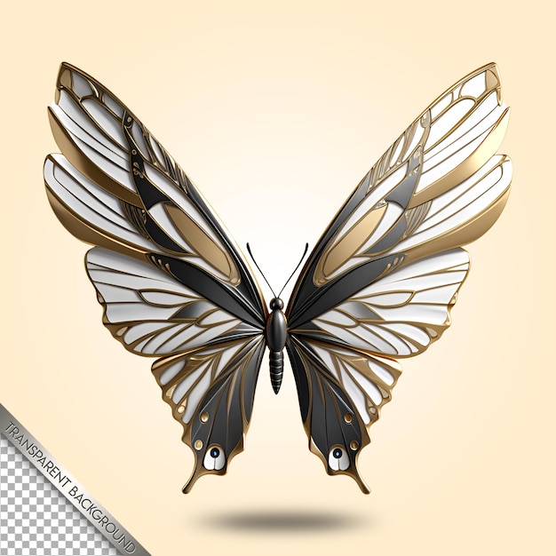 beautiful butterfly transparent background