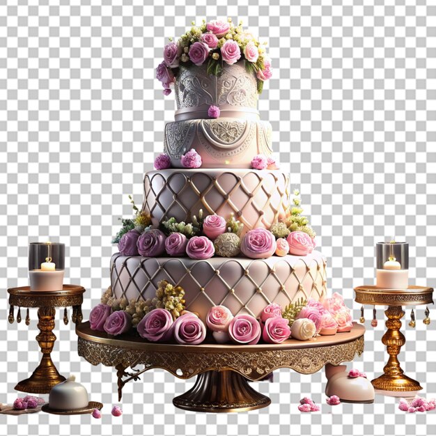 PSD beautiful cake