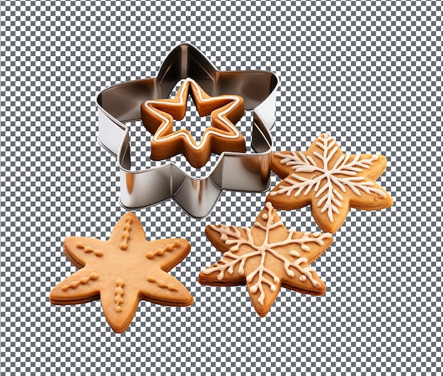 白い背景に隔離された美しいクリスマスのカーテン