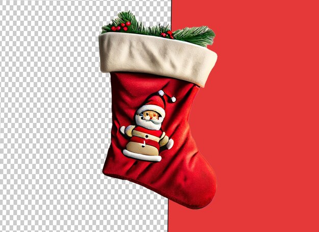 PSD beautiful christmas sock