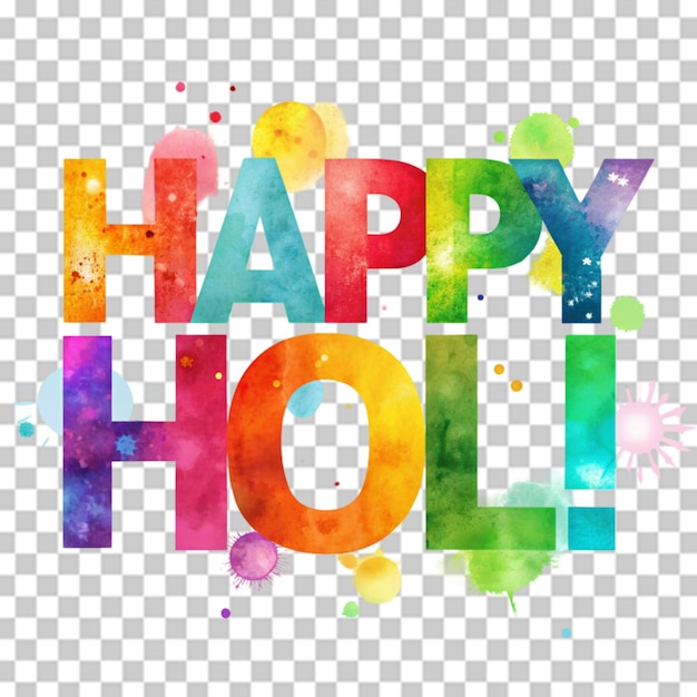 Beautiful colorful splash holi celebration festival card background