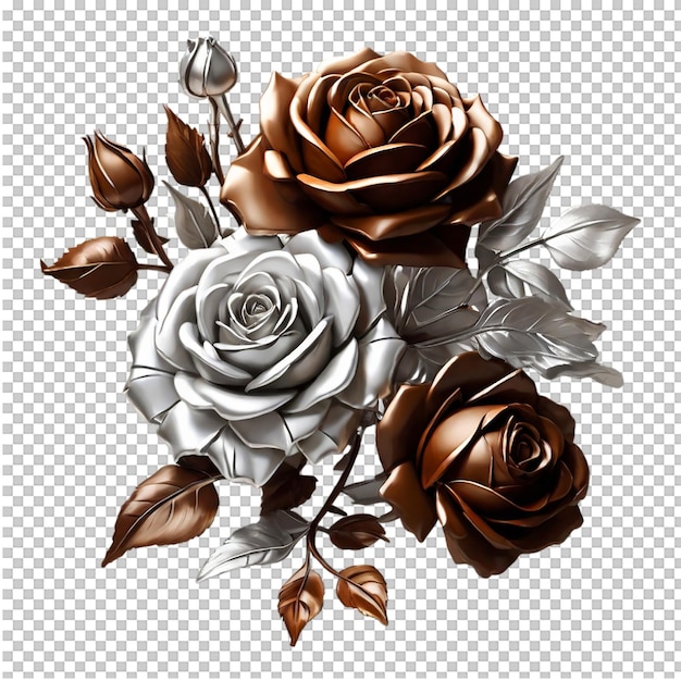 PSD beautiful flower bouquet