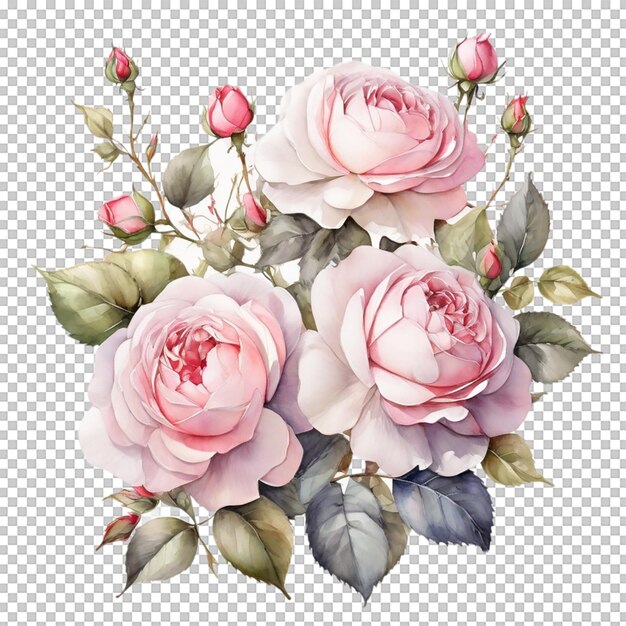 PSD beautiful flower bouquet