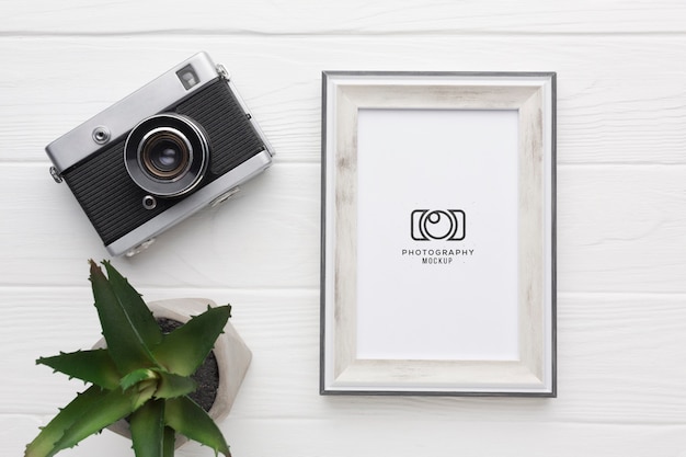 PSD beautiful frame concept mock-up