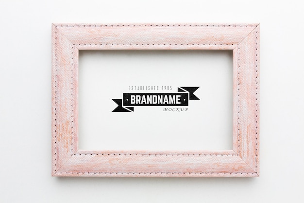 Beautiful frame concept mock-up