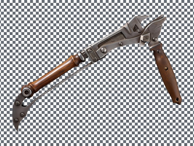 PSD beautiful hammer hand tool isolated on transparent background