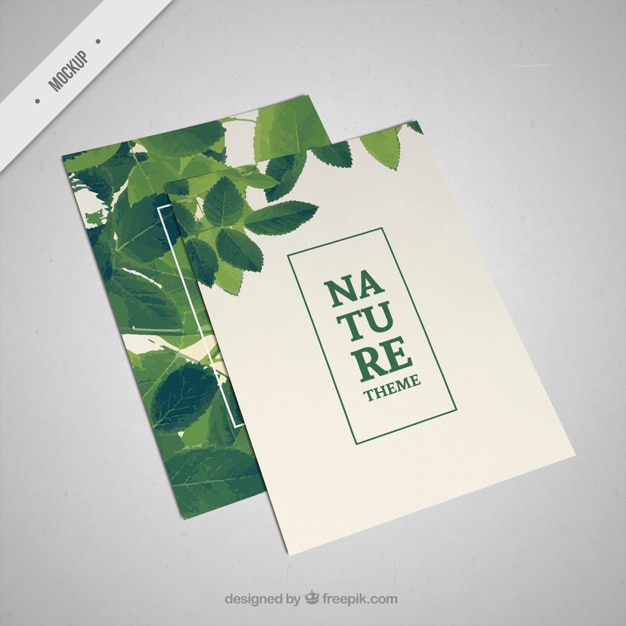 Beautiful leaves flyer
