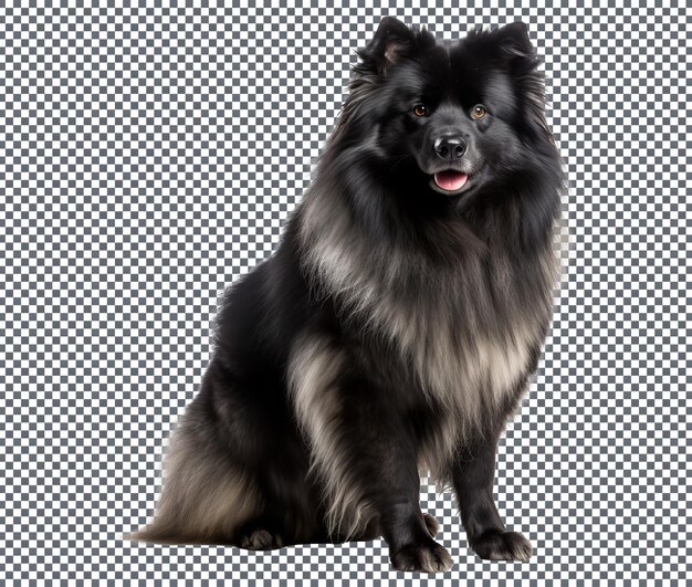 PSD beautiful and magnificent dog isolated on transparent background