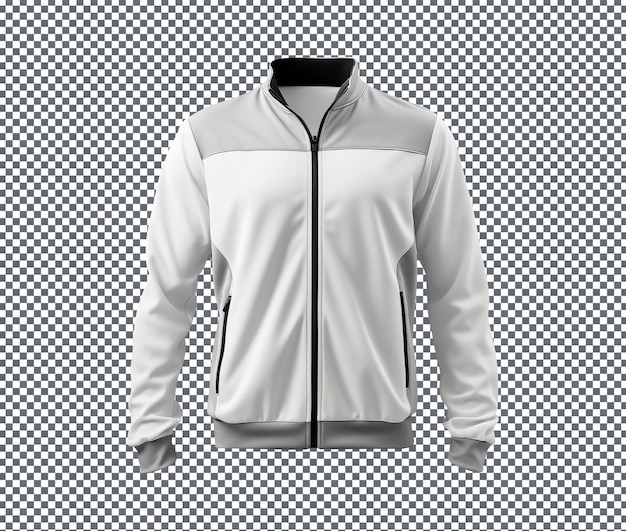 PSD beautiful and magnificent track jacket isolated on transparent background