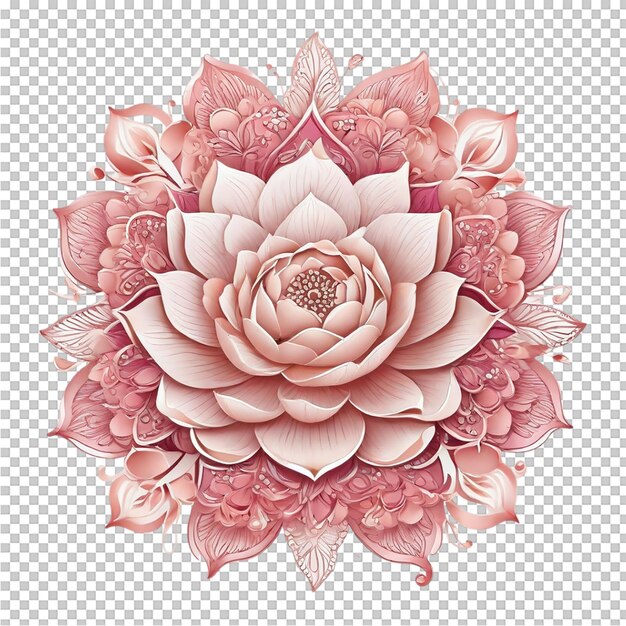 PSD beautiful mandala