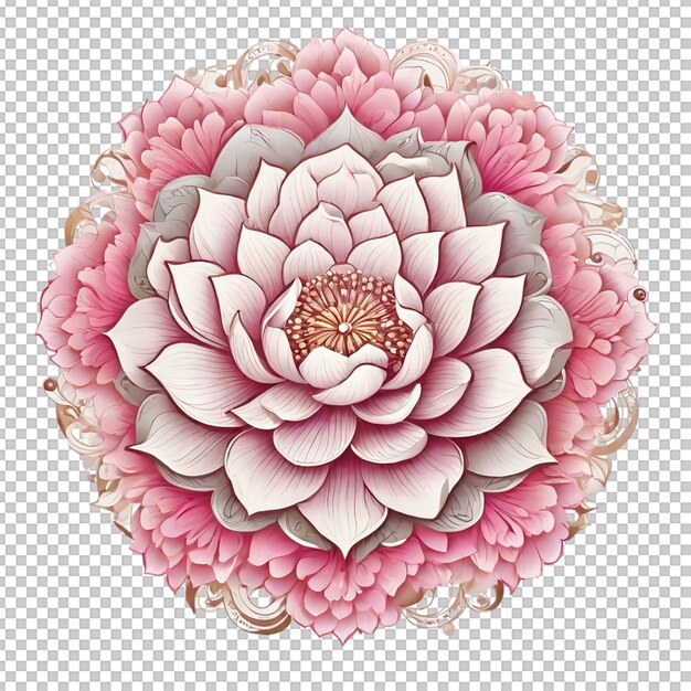 PSD beautiful mandala