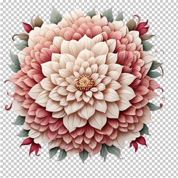 PSD beautiful mandala