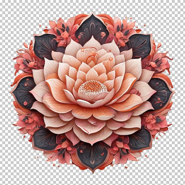 PSD beautiful mandala