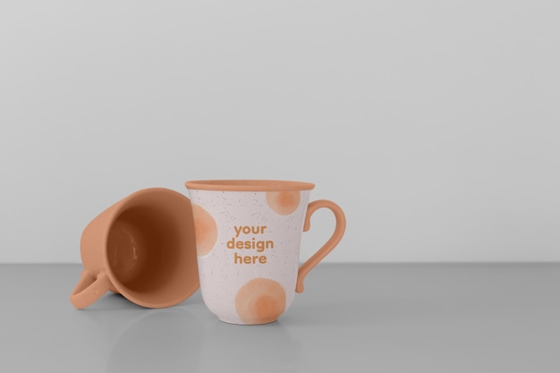 Beautiful mug mockup