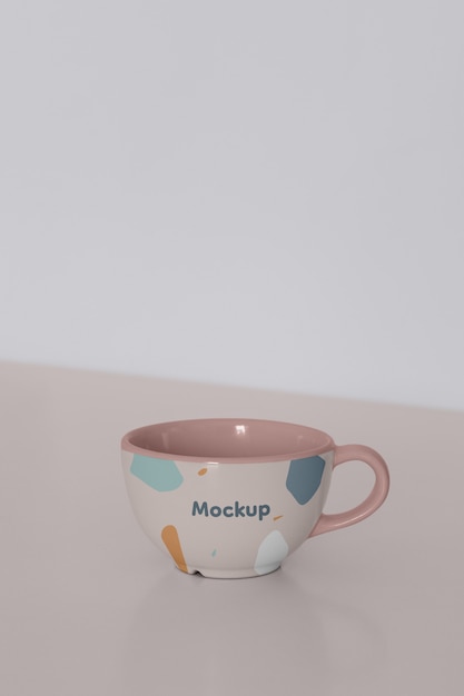 Beautiful mug mockup