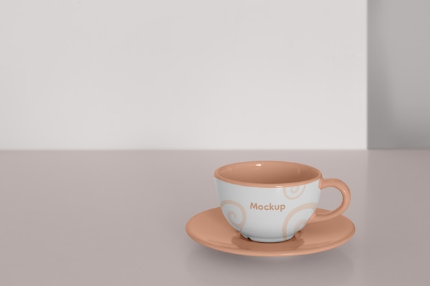 PSD beautiful mug mockup