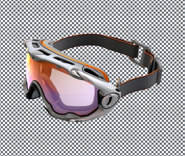 Beautiful oakley goggles isolated on transparent background