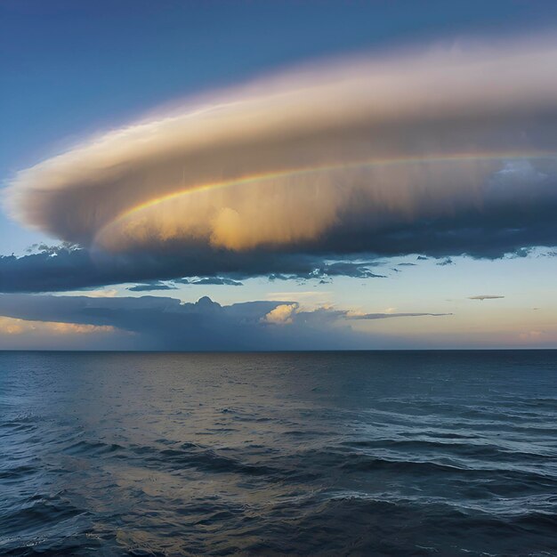 Un bellissimo paesaggio oceanico