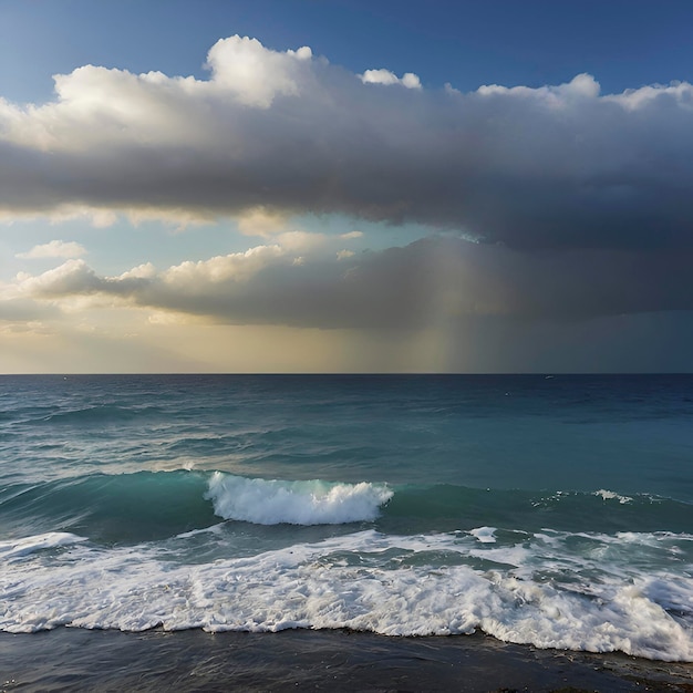 Un bellissimo paesaggio oceanico