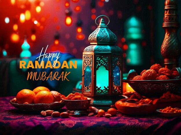 PSD a beautiful psd for the ramadan mubarak background