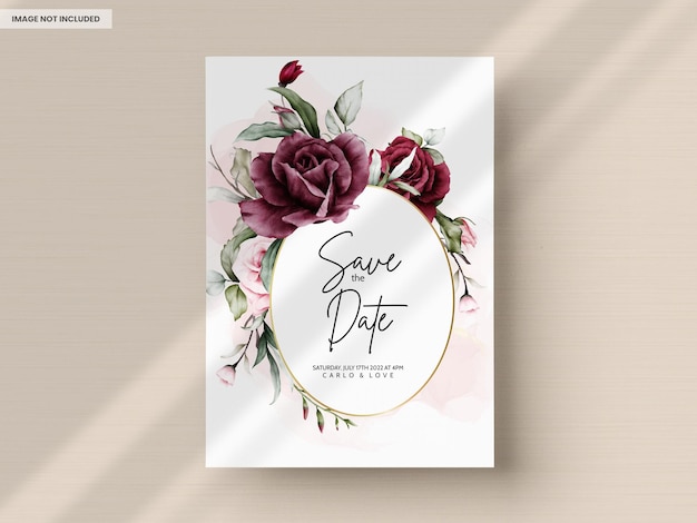 PSD beautiful roses