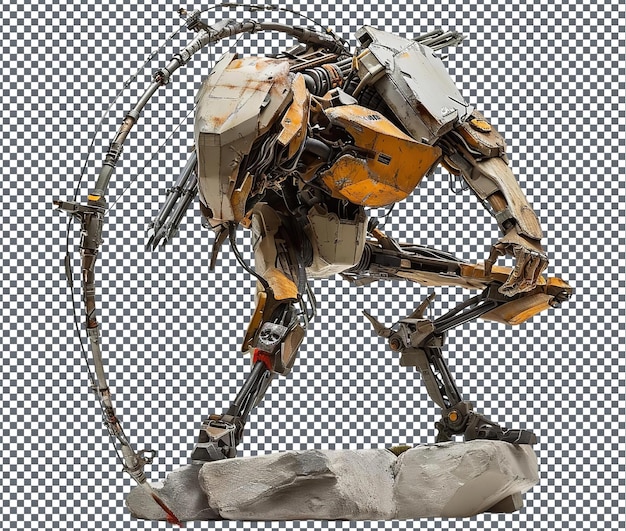 Beautiful Rost Horizon Zero isolated on transparent background