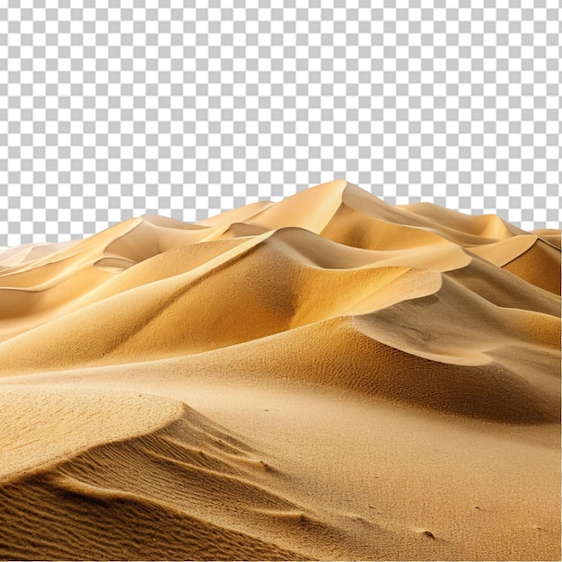 PSD bellissimo paesaggio di dune di sabbia png