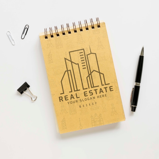 beautiful stationery minimal concept