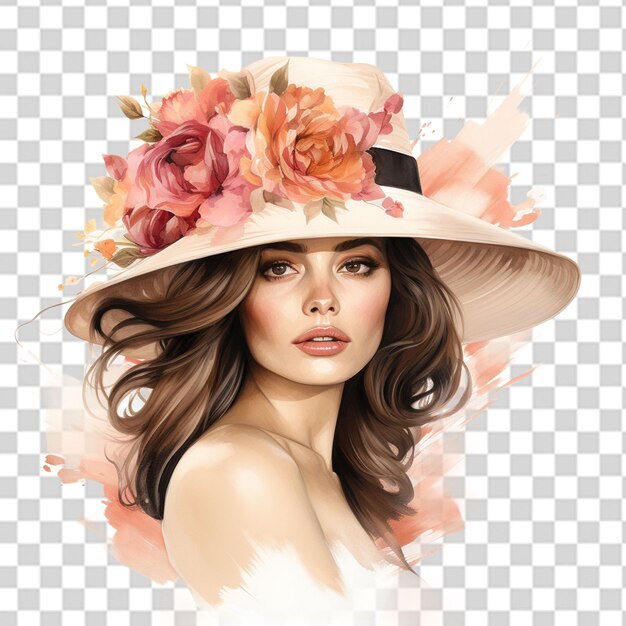 PSD beautiful and stylish hat png