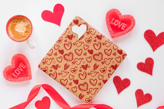 beautiful valentine's day concept