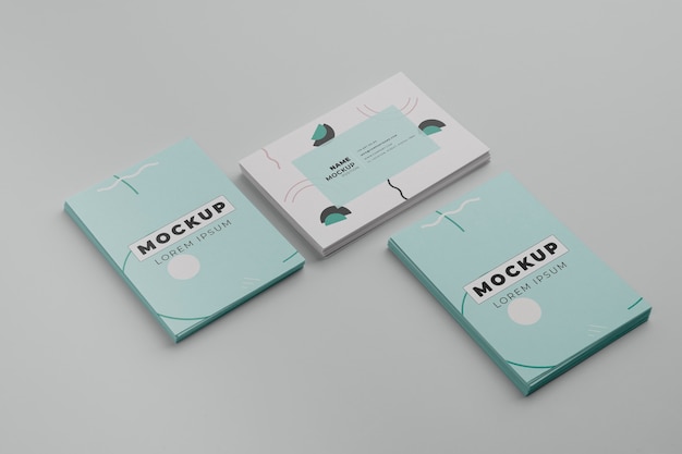 Beautiful visiting card mockup