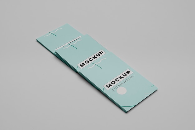 PSD beautiful visiting card mockup