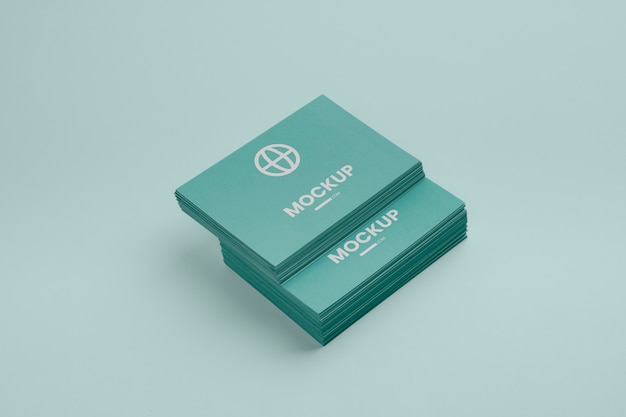 PSD beautiful visiting card mockup