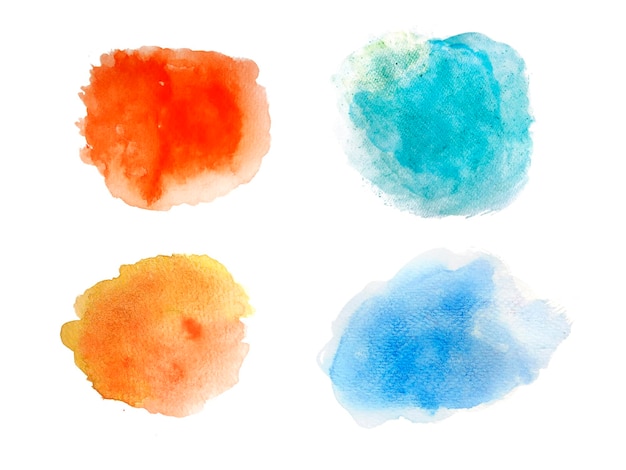 PSD beautiful watercolor transparent background